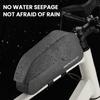 Bicycle Magnetic Lid Top Tube Bag Waterproof Bike Pouch Bike Frame Bag for Mountain Road Bike