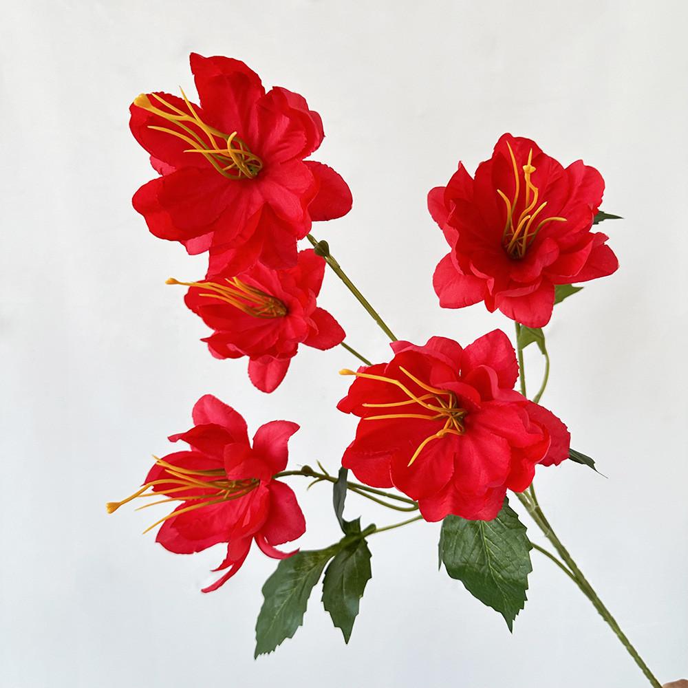 Snow Flower Artificial Lotus Wedding Hotel Restaurant Desktop Props Decoration