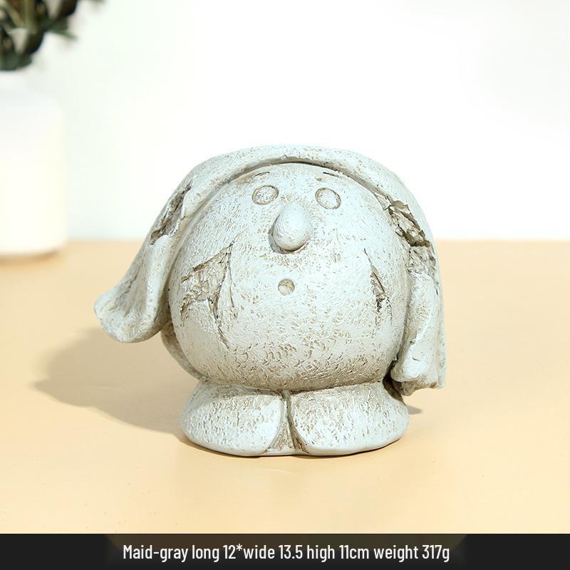 Succulent Garden Resin Ornaments: DIY Micro-Landscape Bonsai Decorations