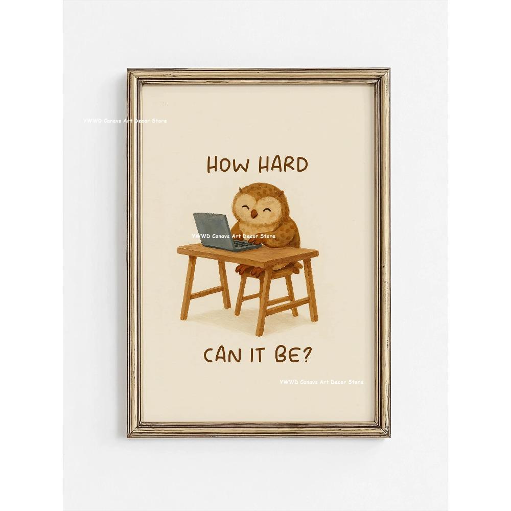 Cute Animal Bubble Bath Wall Art Cute Bathroom Animal Poster Kids Funny Toilet Paper Canvas Print for Nursery Home Decor Gifts