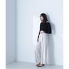 Beauty Basic Boat Neck x Black [Natural Basic] Sweater, All-Knit Series, Knit, Off-White