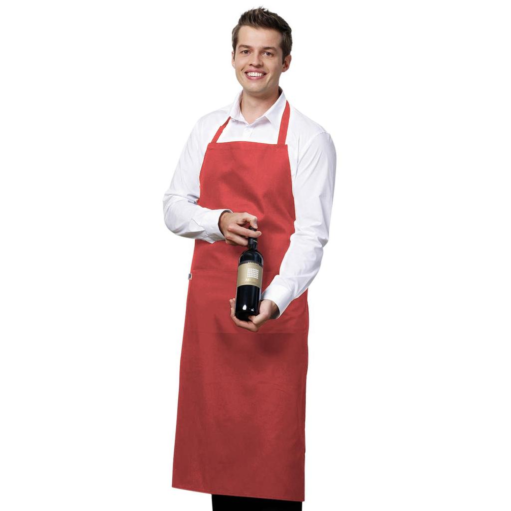 Jassz Bistro Unisex Bib Apron With Pocket / Barwear
