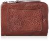 Soratina Middle Wallet, Italian Leather, Bag Stitching, Brown