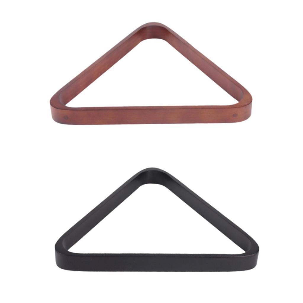 Billiard Ball Positioning Frame Wooden Triangle Rack Pool Table Accessories Tool for Billiards Game Room
