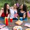 1pc USA Flag Headband for Women, 4th of July Gift & Patriotic Creative, Independence Day Party Performance Hairband