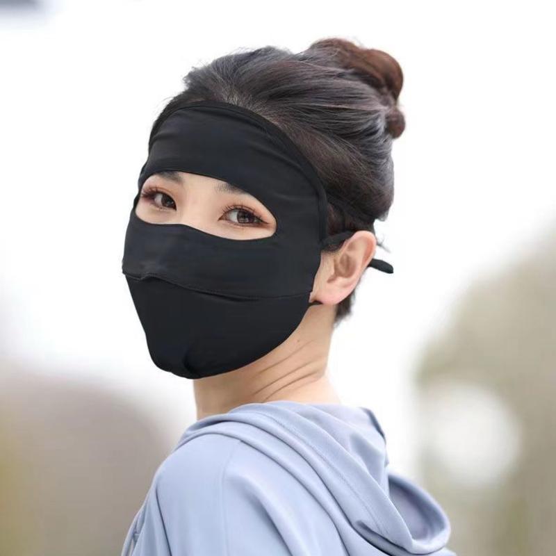 Sunscreen Mask Female Uv Protection Full Face Summer High-Efficiency Uv Protection Full Face Protective Mask