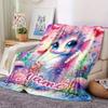 Fantasy Seahorse Home Customize Your Name Blankets Comfortable Soft Lightweight Allseason Multipurpose Blanket For Picnics Sofas Offices Beds Living