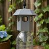huaqianguhh Outdoor Wasp Trap, Hanging Yellow Jacket Fits Most Plastic Bottles, Reusable Non-Toxic Hornet Catcher for Garden Backyard (Bottle