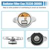 Engine Radiator Coolant Filler Neck with Cap TWO  for Kia Soul
