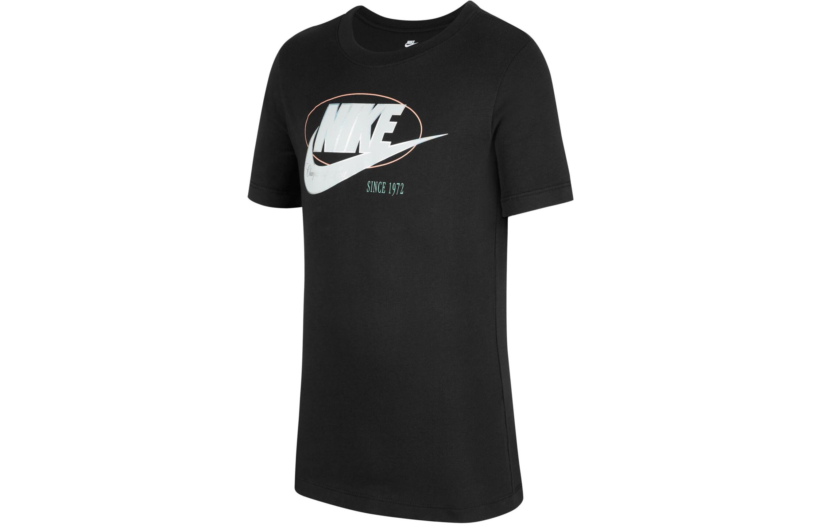 

Nike Kids T Shirts Crew Neck Moderate DR9672-010 M