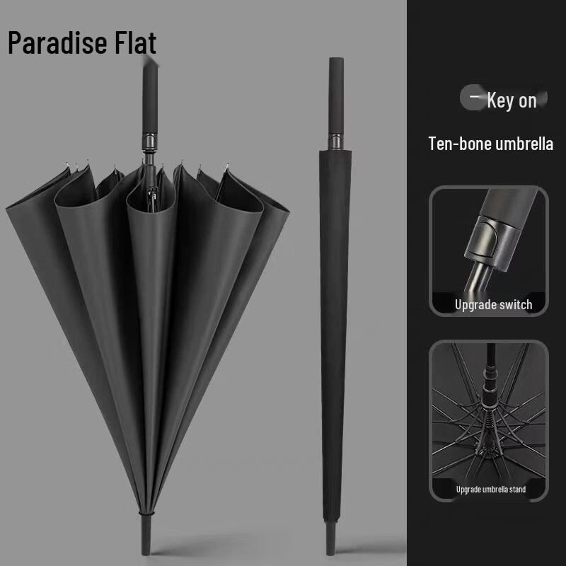 Tiantang 10-Rib Large Straight Handle Umbrella