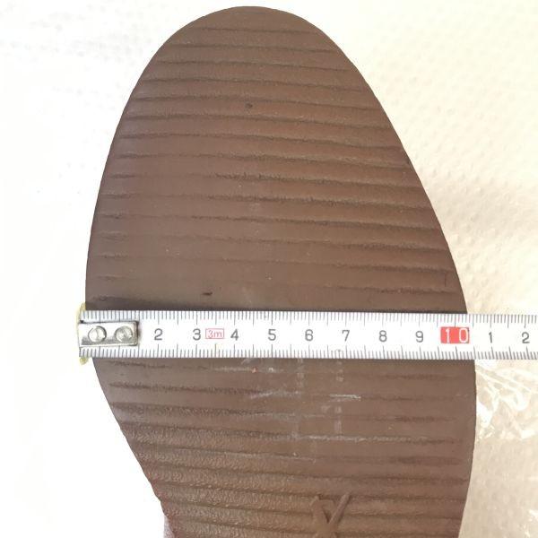 80s-90s Dexter Saddle Balmoral Plain Toe Shoes 7.5WW 25.5cm Brown(USED)