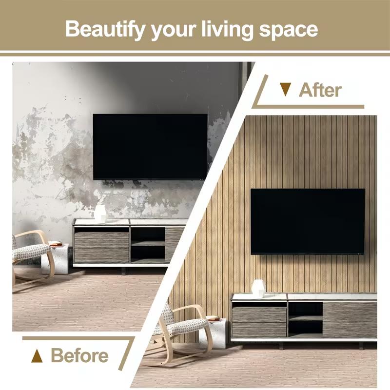 1PC Self-Adhesive Grille 3D Stereo Concave and Convex Wall Panels Living Room Background Wall Decorative Wall Stickers Wallpaper