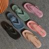 2024  Flip Flops for Women Casual Flat Slippers Sandals Comfort Lady PVC Beach Shoes Woman Slides Footwear