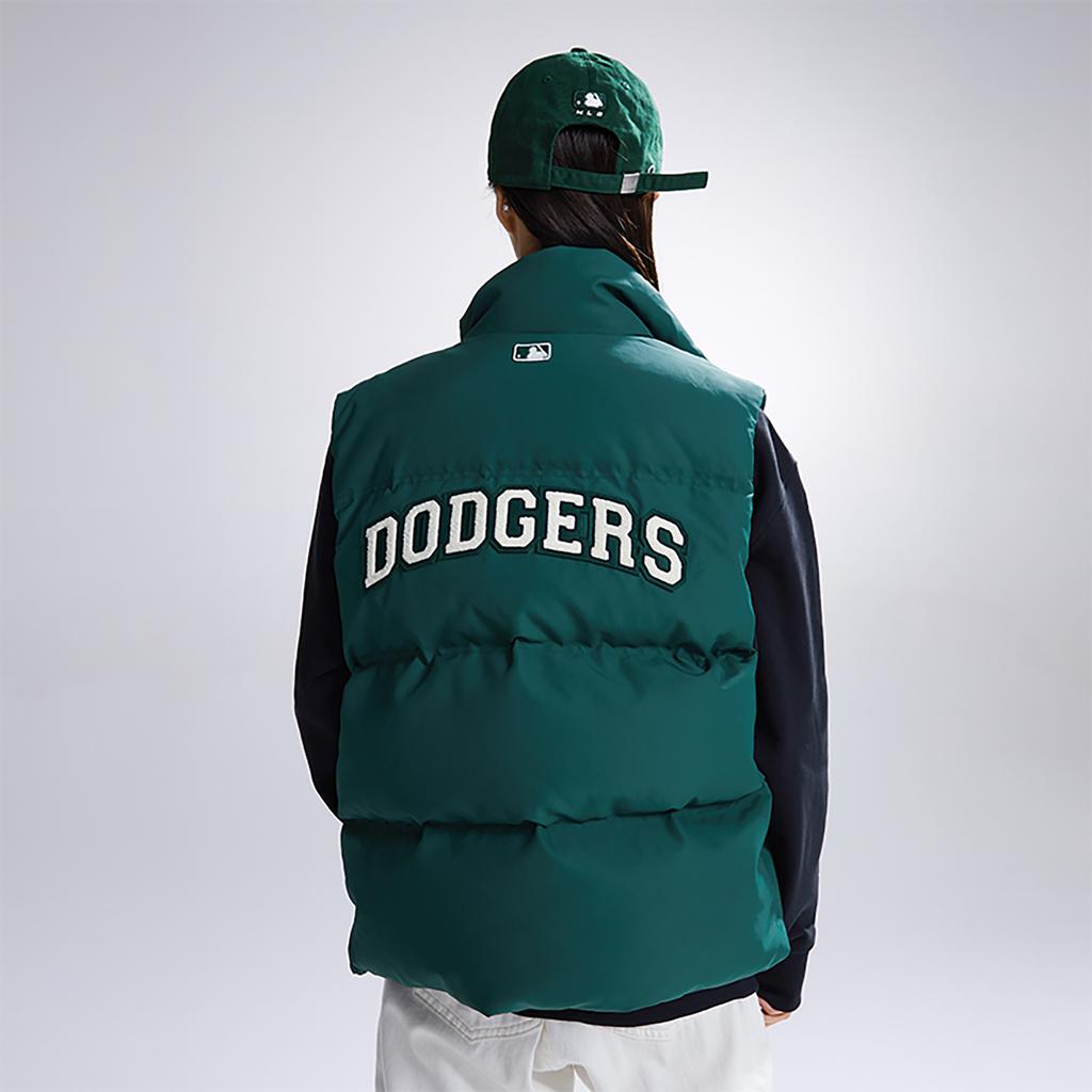 New MLB Down Jacket Unisex Dark Green 3ADVV0136-07GND
