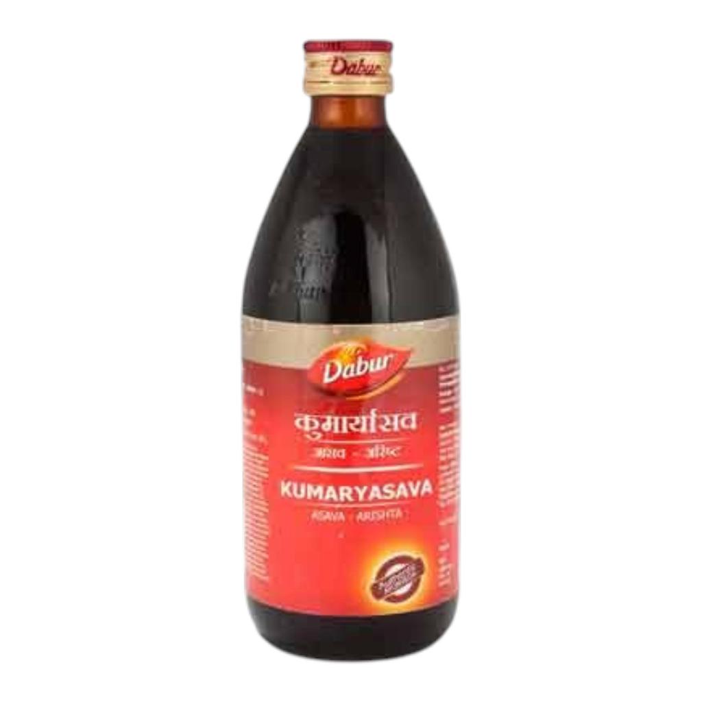 Dabur Kumaryasava Herbal Digestive Tonic 225 Ml Supports Appetite And Gut Comfort Traditional Ayurvedic Liquid Pack Of 1