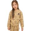 New MLB Sweatshirt New York Yankees FW24 Khaki Kids' 7AMTMD134-50BGS