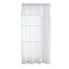 Wunderschöner transparenter Vorhang, 2 Paneele, lichtfilternd, einfach zu installieren, moderner Stil, Tüllvorhang, Fensterbehandlung