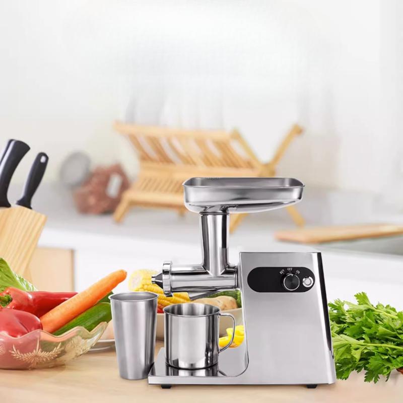 220V All Stainless Steel Juicer Automatic Commercial Electric Juicer