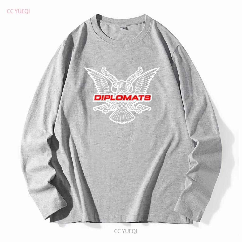 Diplomats DipseT T Shirt Different Styles and Colors Available Long or Short Sleeves Vintage Washed Fashion Homme Versatile