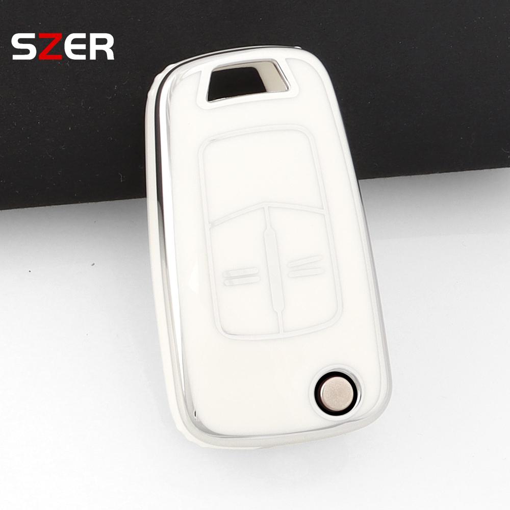 2 Buttons Tpu Car Key Case Cover Shell Fob Keychain For Vauxhall Opel Astra J Corsa D Vectra C Zafira L778 Insignia Accessories