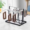 High-End Glass Tea & Water Cup Set with Handle - Luxurious Drinkware for Home and Office
