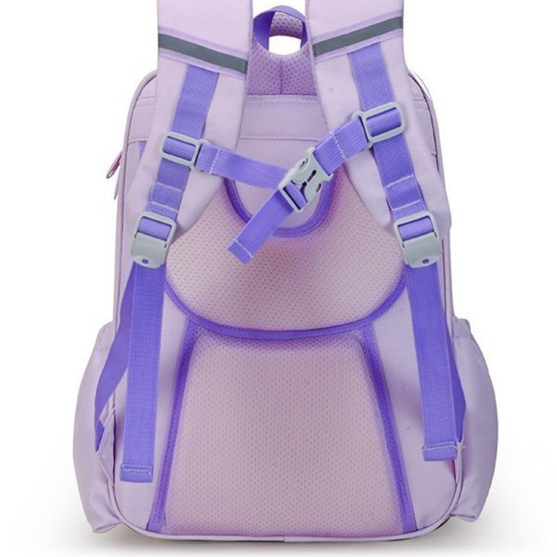 The New Schoolbag Is High-value, Fresh and Sweet, Contrasting Colors, Splicing Backpack Level 1-3, Lightweight Multi-pocket Backpack.