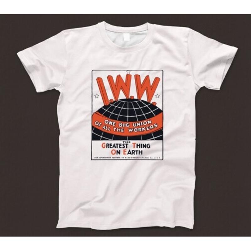 Рабочие Мира IWW Футболка 850 Вобблиззз Профсоюз Труд Социалист S разноцветный