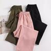 Women Y2K Cargo Pants High Waist Streetwear Hip Hop Trousers Female Big Pockets Casual High Waisted Drawstring Baggy Sweatpants