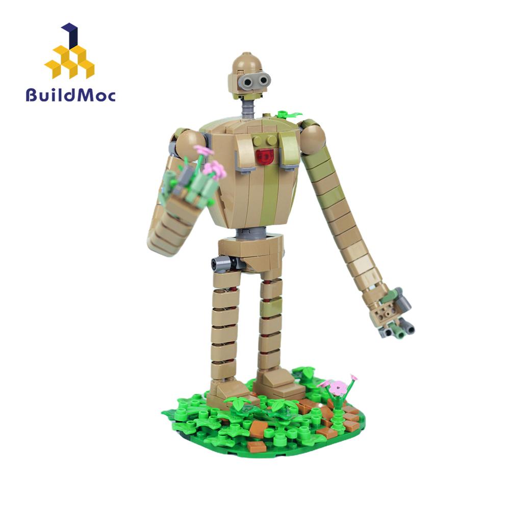 Buildmoc Obří Anime Figurky Velký Robot Model MOC Sada Stavebnice Hračky pro Děti Děti Dárky Hračky Kostky