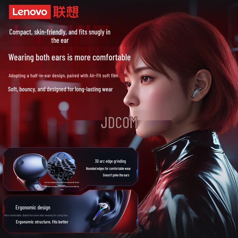 Lenovo TG101 Bluetooth Gaming Earbuds