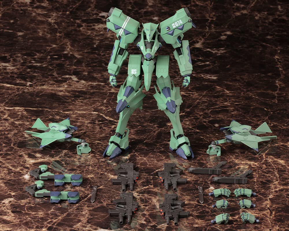 Muv-Luv Alternative F-22A Raptor Alfred Walken's Plane, Approximately 180mm Tall, Non-Scale Plastic Model Kit KP342R