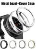 Lünettenring+Schutzhülle für Samsung Galaxy Watch 8 classic 46mm Schutz Hard-PC-Stoßfängergehäuse Galaxy Watch8 classic Schutz