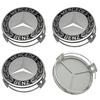 75MM 4pcs Car Wheel Center Covers Hub Caps For Mercedes Benz W203 W204 W210 W168 AMG CLA GLB GLC Interior Mouldings DQLGG-BENC WD1