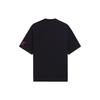 Li Ning Football Series Box Letter Solid Color Sports Casual Short Sleeve T-Shirt Men Tops Black AHSS509-2