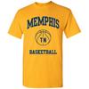 Memphis Classic Basketball Bogen Basic Baumwoll-T-Shirt