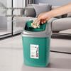Large Capacity Flip Lid Trash Can for Restaurant, Kitchen, and Office