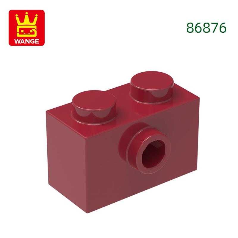 Non-Toxic 131Pcs/Lot 86876 Brick Modified 1X2 With Stud On Side Accessories Compatible With Brick Diy Children'S Toy Assembly Parts