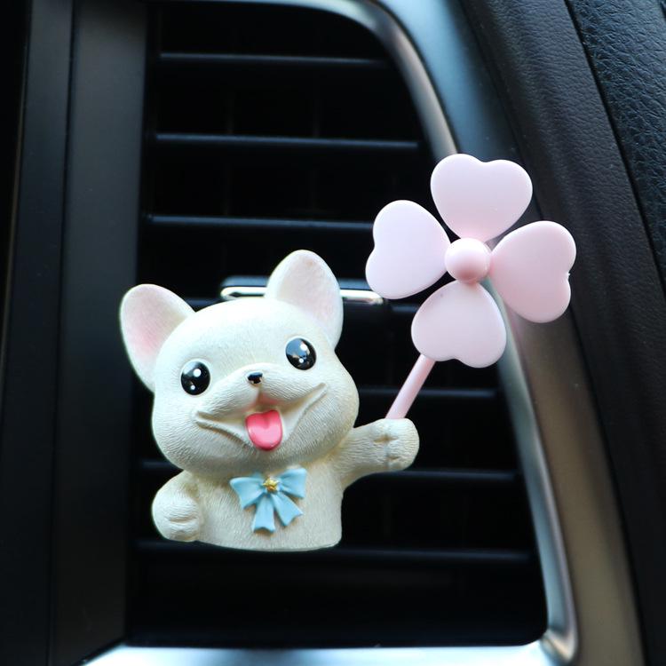 Pet Dog Air Vent Clip Car Perfume Ornament