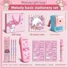Kuromi Cinnamoroll Stationery Set Gift Box For Kids School Supplies Classroom Decor