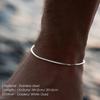 St. Delan Roestvrij Staal Achthoekig Mannen Slangengraat Armband - Modieus Eenvoudig Titanium Staal Ontwerp