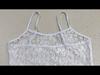 Women's Spring/Summer Lace Spaghetti Strap Dress - Sexy, Sheer, High-End Beach Party Wear.