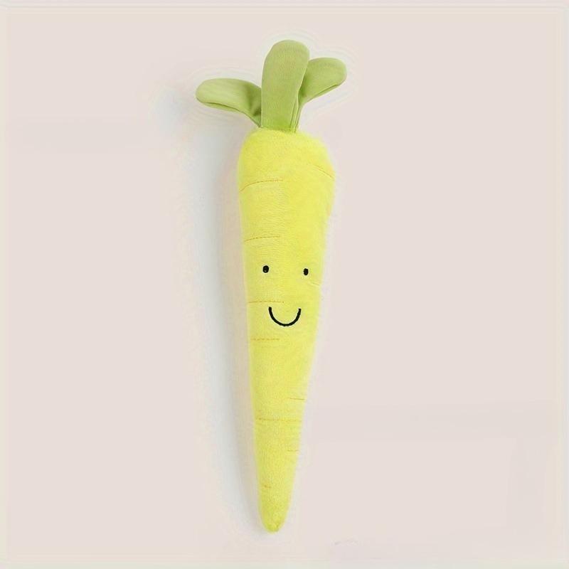 Pet Plush Sound Toy Dog Bite-resistant Toy Cat Dog Bite-resistant Sound Toy Sub-dog Toy Carrot 2025