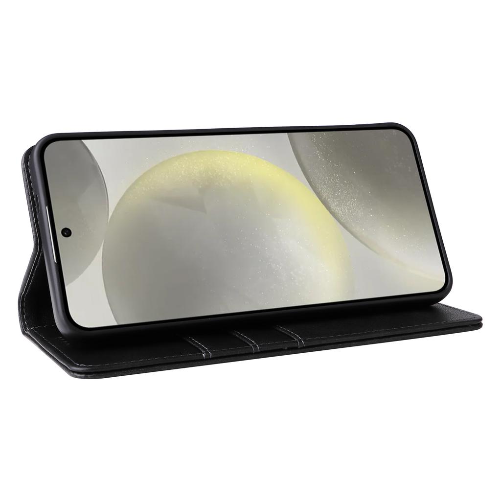 Dla Samsunga Galaxy S25+/S24+ Etui Blokujące RFID Skórzane PU Klapka Pokrowiec na Telefon