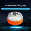 1/2 Stück Spanien Auto-Warnleuchte V16 Homologiert DGT Zugelassen Auto-Notfall-Warnlicht Wiederaufladbar Magnetische Induktion Stroboskop