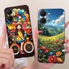 For Tecno Spark Go 3 Case Cover Fashion Butterfly Luxury Cute Painted Black Silicone Bumper For Tecno Spark Go3 KN3 Phone Casing