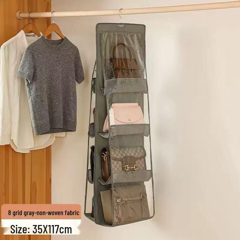 Hanger Organizer for Clothes - Wall-Mounted Storage Bag