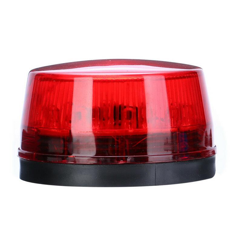 LED Car Flashing Light Strobe Emergency Alarm Lamp Round Auto Roof Warning Signal Flash Lamp Beacon Bulb For RV Truck