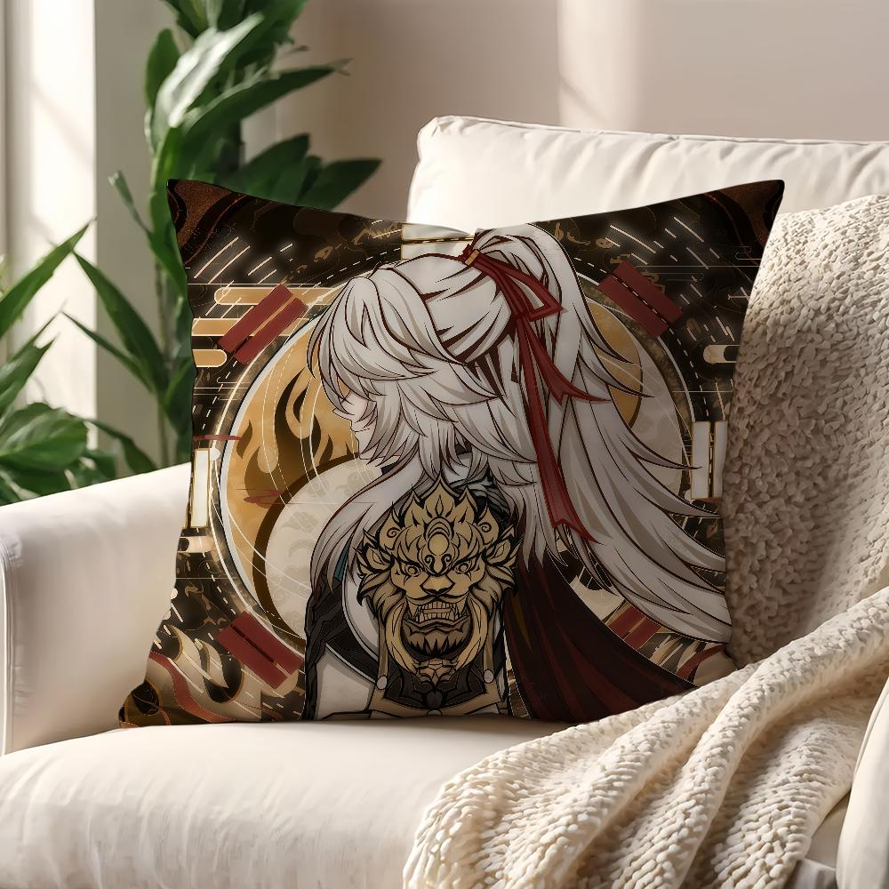 Honkai Star Rail cool c Game cushion cover Pillow Cover Decoration Room Home Sofa living Office Car Nordic Simplicity