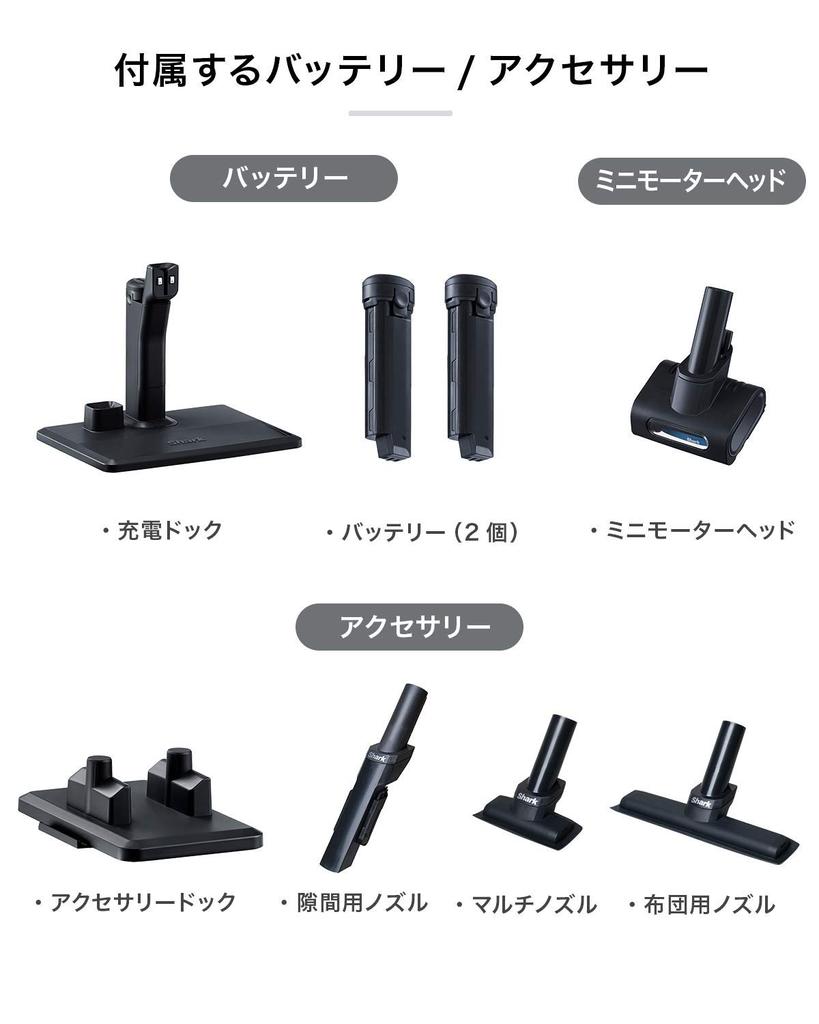 Shark Vacuum Cleaner Stick Cordless EVOPOWER SYSTEM CS401J Royal Blue